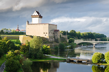 Image showing German Castle in Narva, Estonia