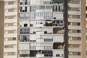 Image showing residential tower block