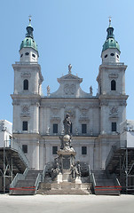 Image showing Salzburg street scenery