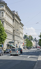 Image showing Salzburg street scenery