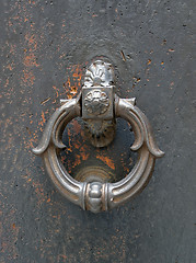 Image showing historic door knocker