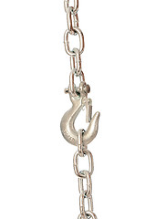 Image showing chain with a hook