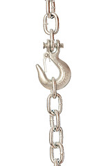 Image showing chain with a hook