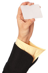 Image showing business card