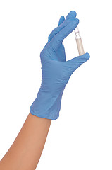 Image showing ampule for making a vaccination