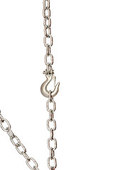 Image showing chain with a hook