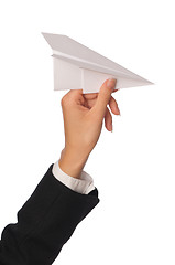 Image showing Paper plane