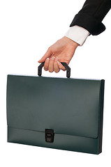 Image showing Suitcase with contracts