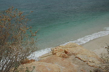 Image showing Beach and sea on Crete