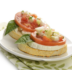 Image showing Fresh Bruschetta