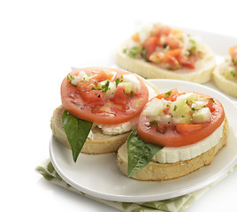 Image showing Fresh Bruschetta