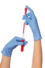 Image showing blood test