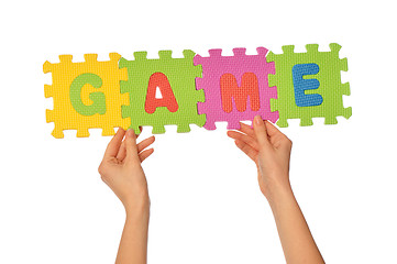 Image showing the word game