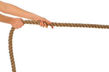 Image showing tug of war