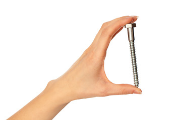 Image showing industrial screw