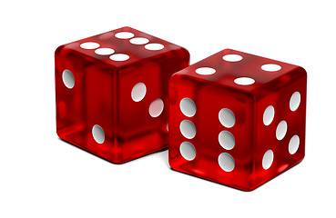 Image showing two dices