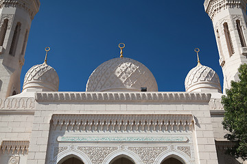 Image showing The white mosque