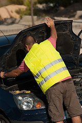 Image showing Opening bonnet