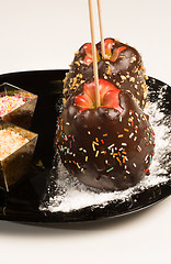 Image showing Chocolate apples