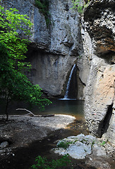 Image showing Momin Skok Waterfalls in Bulgaria