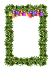 Image showing Christmas framework