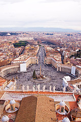 Image showing Rome, Italy. Peter's Square in Vatican