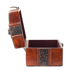 Image showing Treasure Chest. Isolated on a white background