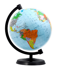 Image showing Terrestrial globe