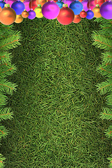 Image showing Christmas spruce  texture