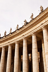 Image showing St. Peter's Basilica in Vatican City in Rome, Italy.