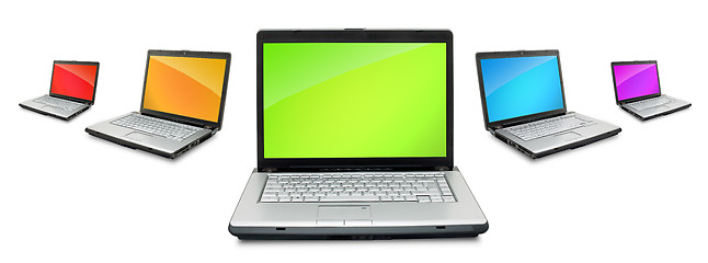 Image showing Laptops