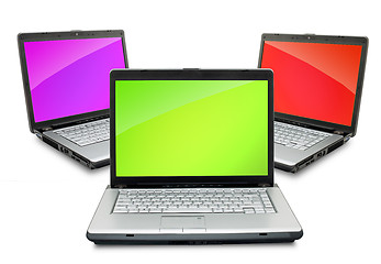 Image showing Laptops