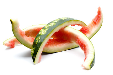 Image showing Leftovers of watermelon