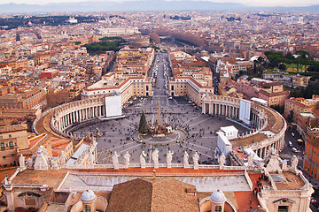 Image showing Rome, Italy. Peter's Square in Vatican