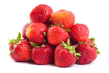 Image showing Fresh strawberries