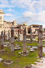 Image showing Roman ruins in Rome.