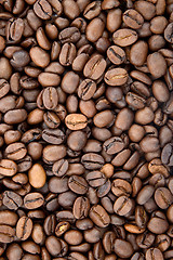 Image showing Background of coffee bean
