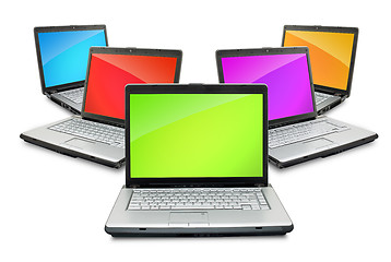 Image showing Laptops