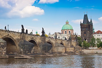 Image showing Prague. Charles Bridge in Prague  Czech Republic