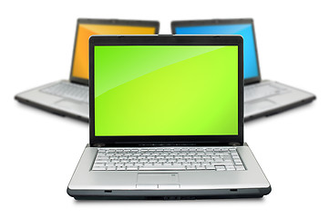 Image showing Laptops