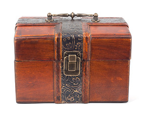 Image showing Treasure Chest. Isolated on a white background