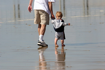 Image showing Father and son