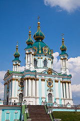 Image showing St. Andrew's church in Kyiv, Ukraine