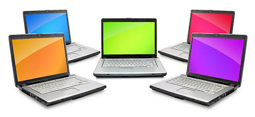 Image showing Laptops