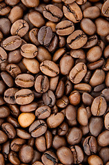 Image showing Background of coffee bean
