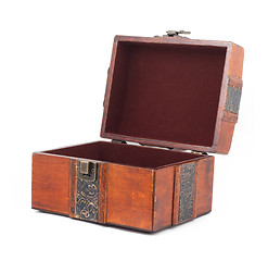 Image showing Treasure Chest. Isolated on a white background