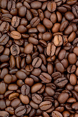 Image showing Background of coffee bean
