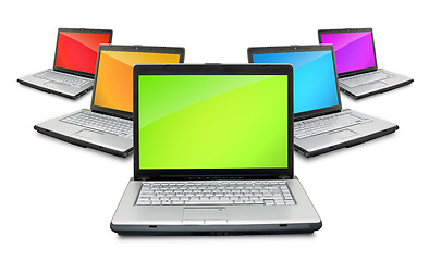 Image showing Laptops