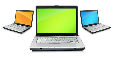 Image showing Laptops