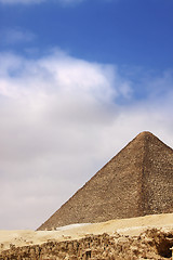 Image showing Sphinx and the Great Pyramid